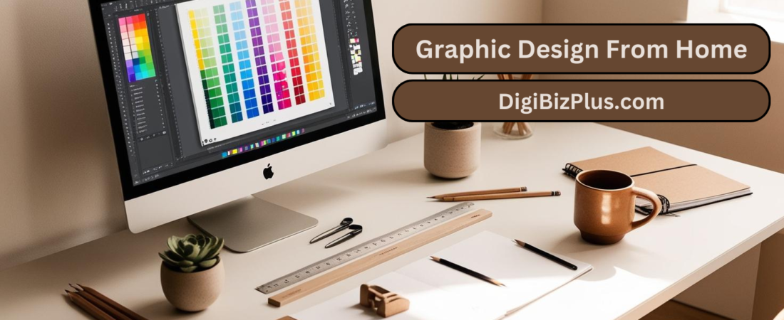 How to Become a Graphic Designer from Home (2025 Guide)